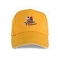 Street, Fighter - Retro, Arcade - Adult - Baseball Cap - Adjustable Strap - Summer Wear - Sun Protection - Unisex-P-Yellow-