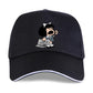 Angry Mafalda - Adult - Baseball Cap - Adjustable Strap - Summer Wear - Sun Protection - Unisex-P-Black-