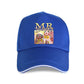 Mr Blobby - 90s TV Noel Edmonds - Adult - Baseball Cap - Adjustable Strap - Summer Wear - Sun Protection - Unisex-P-Blue-
