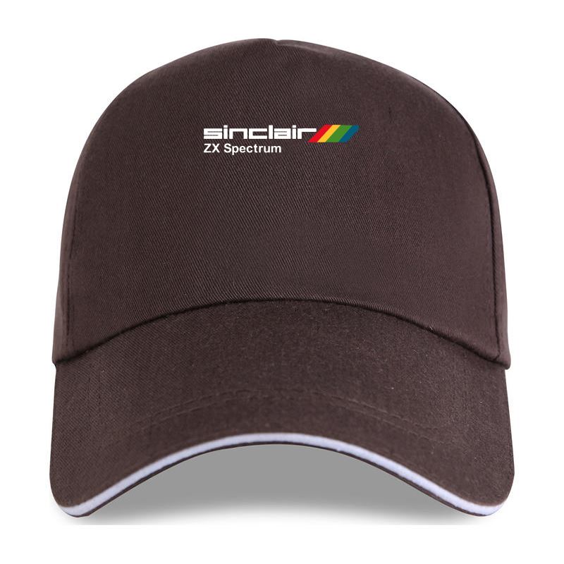 Zx Spectrum - Adult - Baseball Cap - Adjustable Strap - Summer Wear - Sun Protection - Unisex-P-Brown-