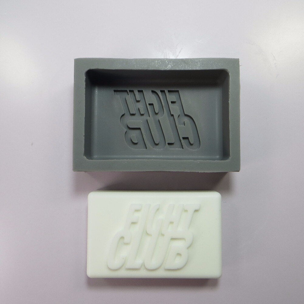 Fight Club - Silicone Mold Soap Handmade Movie Home Decoration - Gift For Film Lover-