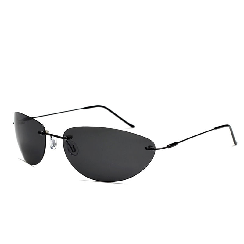 Matrix - Agent Smith Showdown Glasses - Chameleon Sunglasses - Men's Polarized Perfect For Driving - Night Vision & Protection UV400-Matrix Classic-As Picture shows-