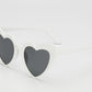 Heart Shaped Lolita Sunglasses - Movie Replica - Celebrity Eyewear - Love Heart Throwback - Vintage Gradient Sun Glasses-Jelly-