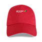 Zx Spectrum - Adult - Baseball Cap - Adjustable Strap - Summer Wear - Sun Protection - Unisex-P-Red-