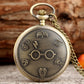 Harry Potter - Magical Details - Steampunk Film Gift For Men & Women - Quartz Pocket Watch With Chain - Cult Movie Present-