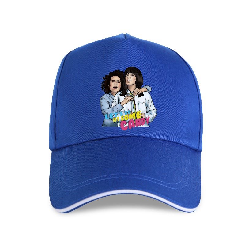 Broad City - Adult - Baseball Cap - Adjustable Strap - Summer Wear - Sun Protection - Unisex-P-Blue-