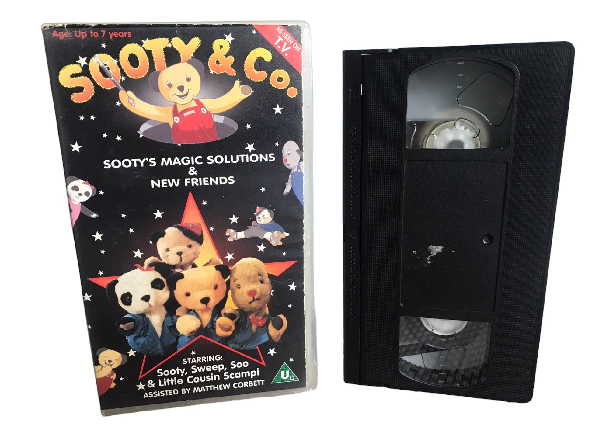 Sooty & Co. Sooty's Magic Solutions And New Friends - Matthew Corbett - Video Collection - Childrens - Pal - VHS-