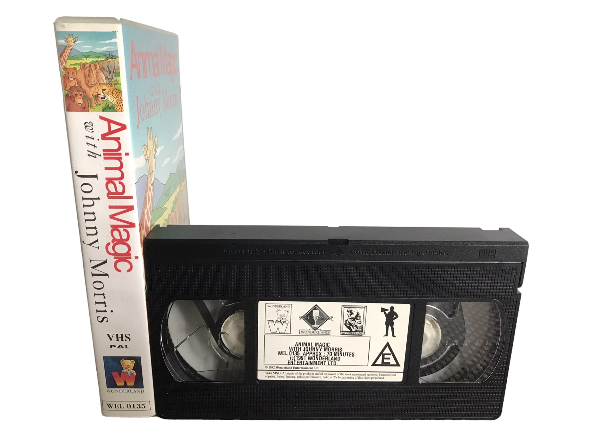 Animal Magic With Johnny Morris - Johnny Morris - Exempt From BBFC - Childrens - Pal - VHS-