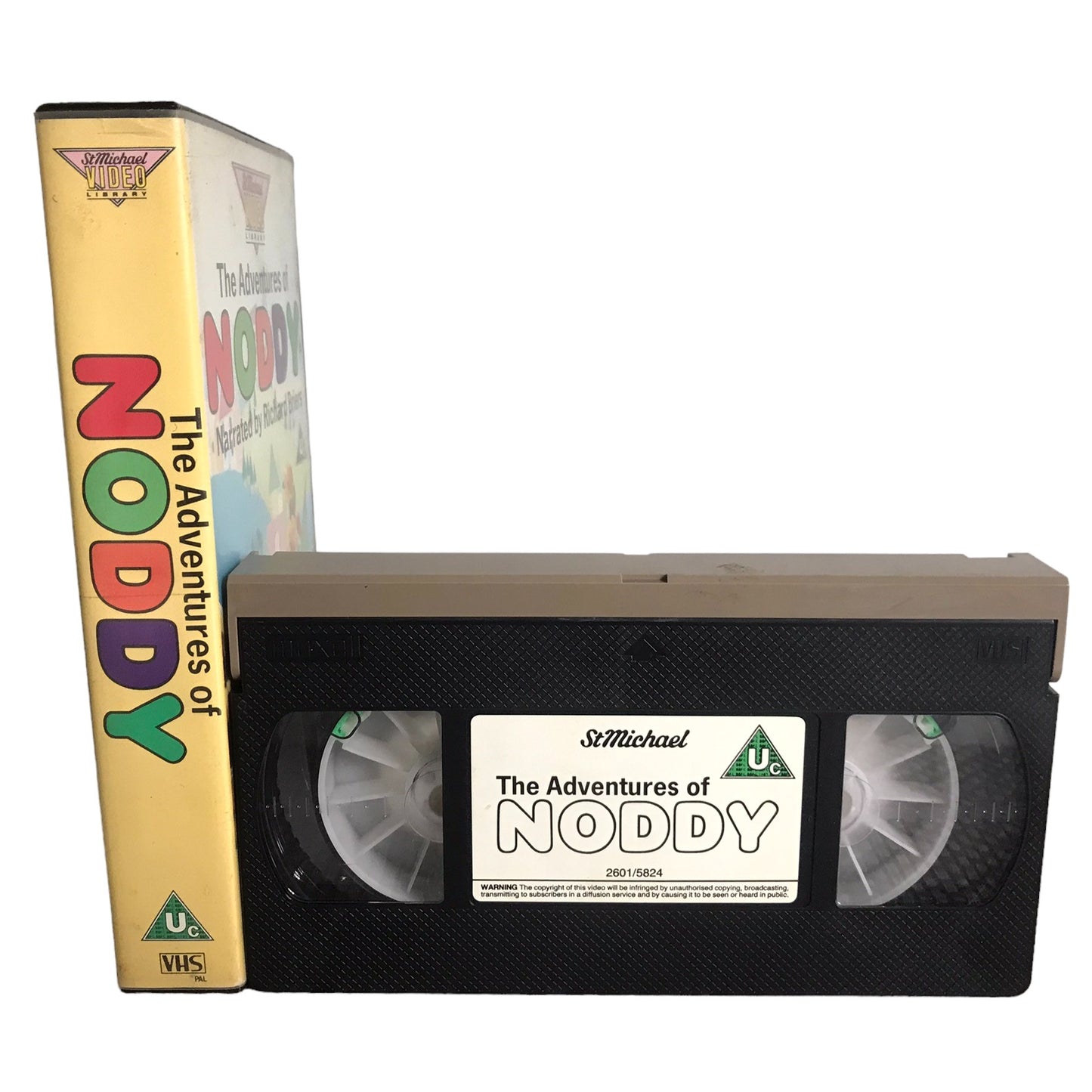 The Adventures of Noddy Goes To Toyland - Richard Briers - Universal - Childrens - Pal - VHS-