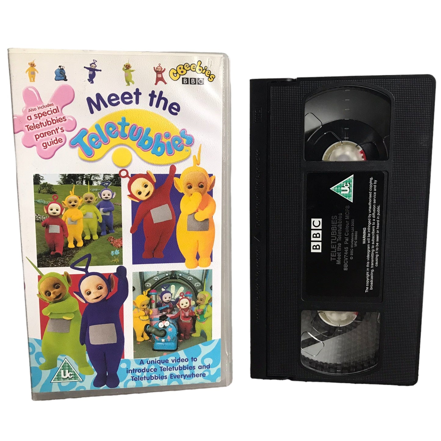 Meet The Teletubbies - Rolf Saxon - BBC - Childrens - Pal - VHS-