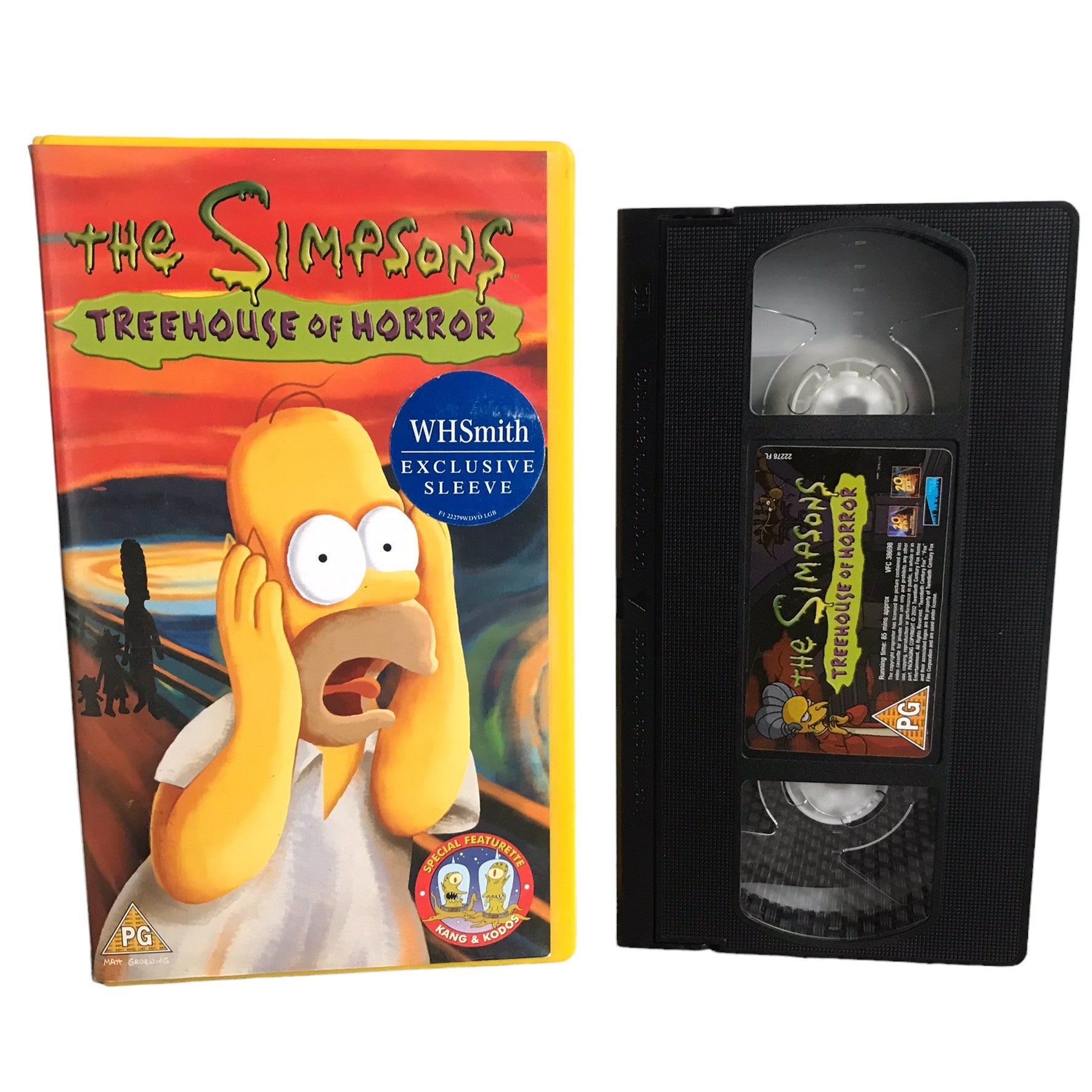 The Simpsons Treehouse of Horror - Twentieth Century Fox - Childrens - Pal - VHS-