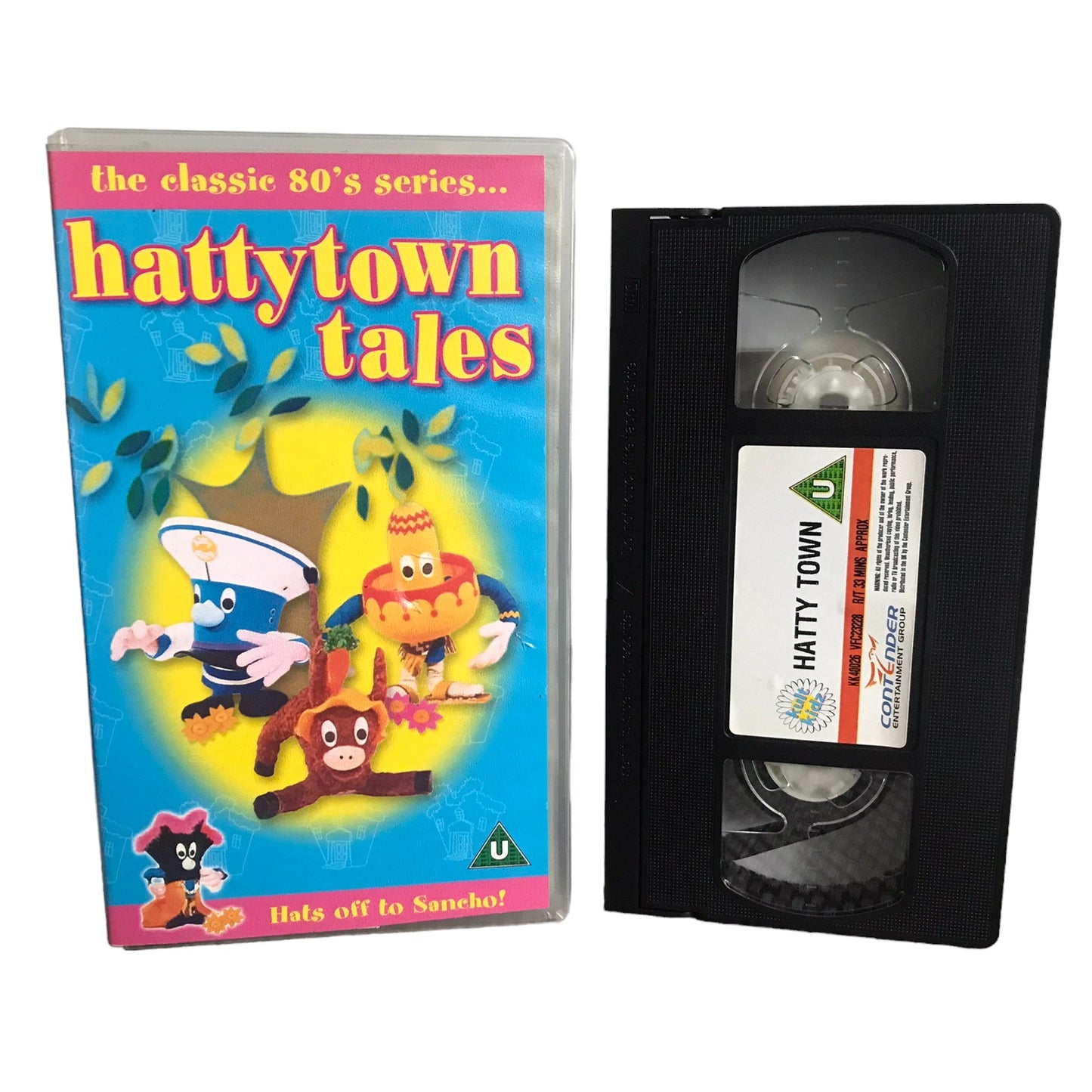 Hattytown Tales - Contender Entertainment Group - Childrens - Pal - VHS-