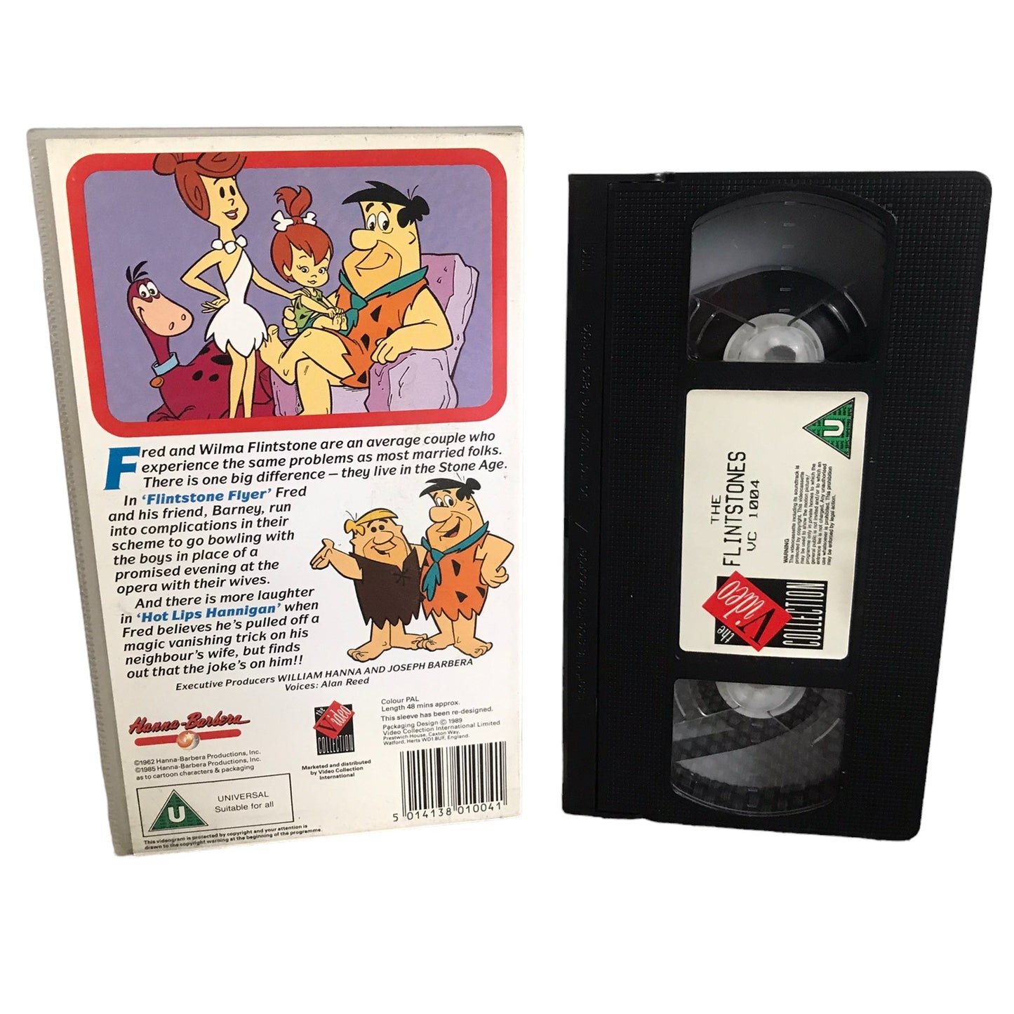 The Flintstones - Flintstone Flyer - Rosie O'Donnell - The Video Collection - Childrens - Pal - VHS-
