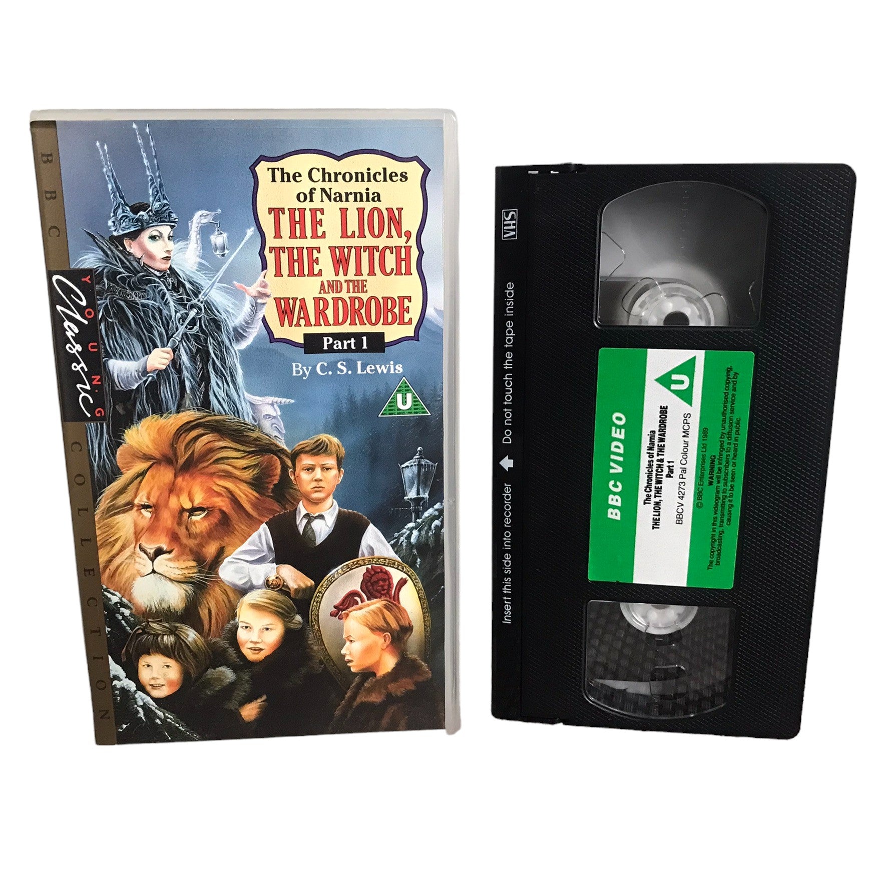 The Chronicles of Narnia The Lion, The Witch and the Wardrobe (Part-1) - William Moseley - BBC Video - Childrens - Pal - VHS-
