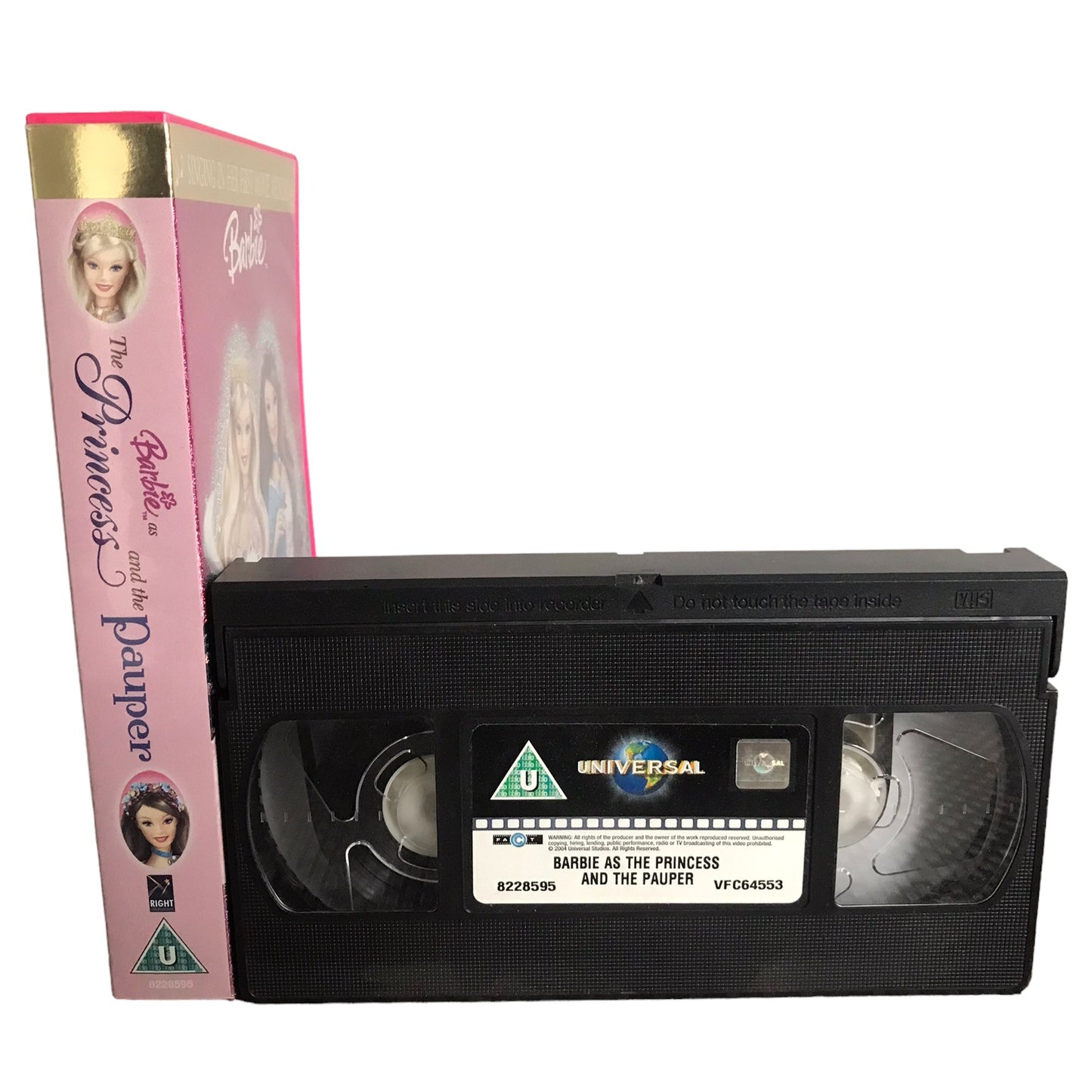 Barbie as the Princess and the Pauper - Julie Stevens - Universal - Childrens - Pal - VHS-