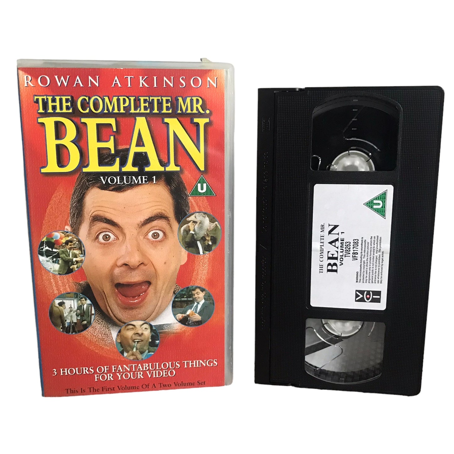 The Complete Mr. Bean - Volume 1 - Robin Driscoll - VCI - Childrens - Pal - VHS-