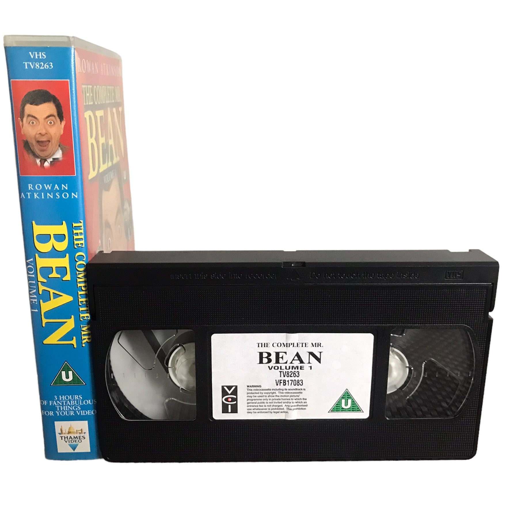 The Complete Mr. Bean - Volume 1 - Robin Driscoll - VCI - Childrens - Pal - VHS-