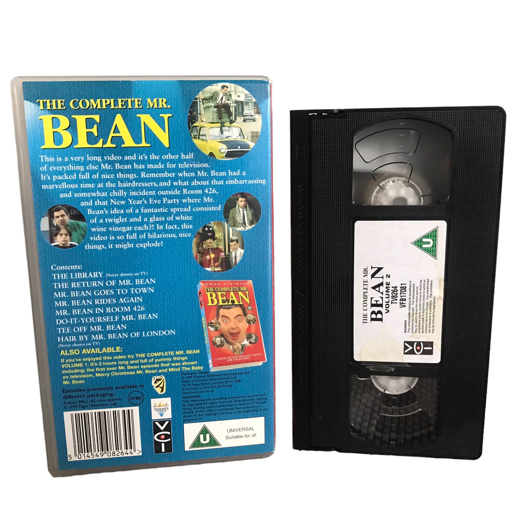 The Complete Mr. Bean - Volume 2 - VCI - Childrens - Pal - VHS-