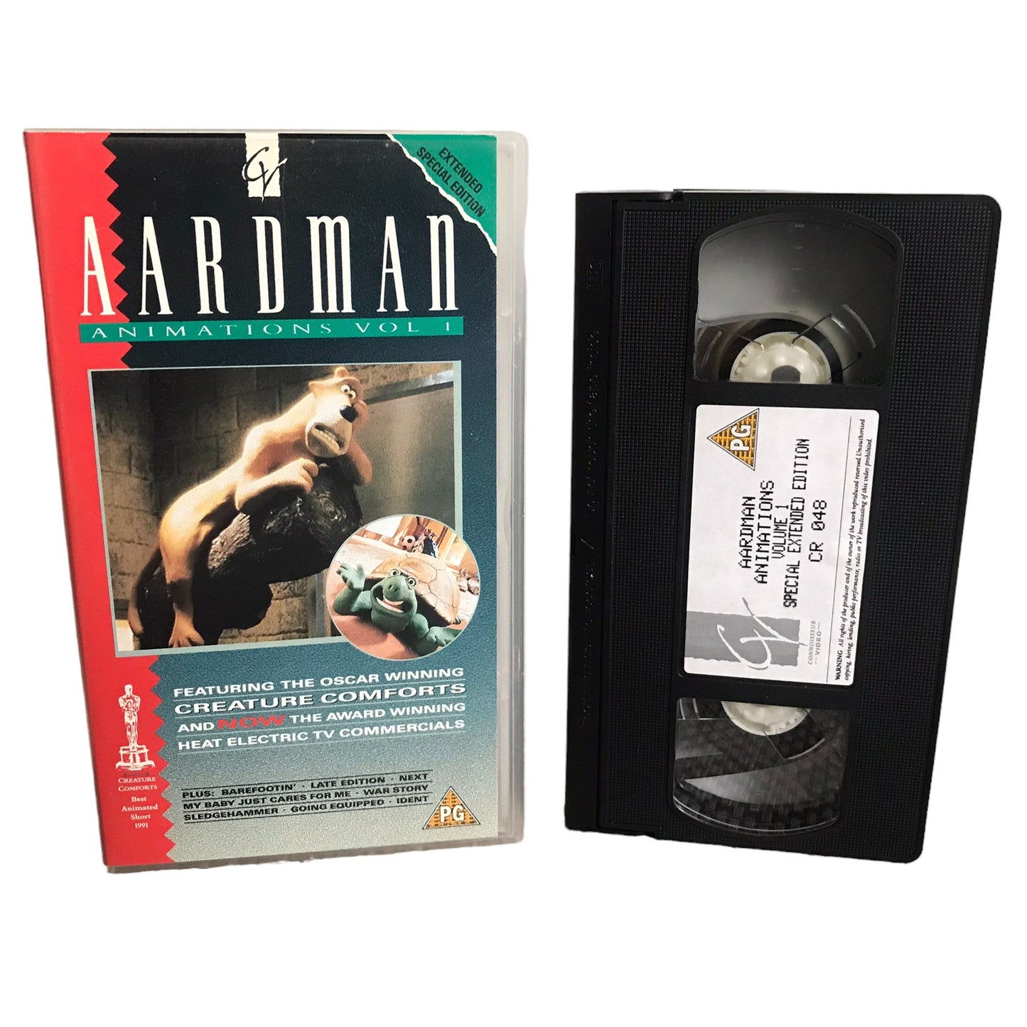 Aardman Animations - Volume 1 - Connoisseur Video - Childrens - Pal - VHS-