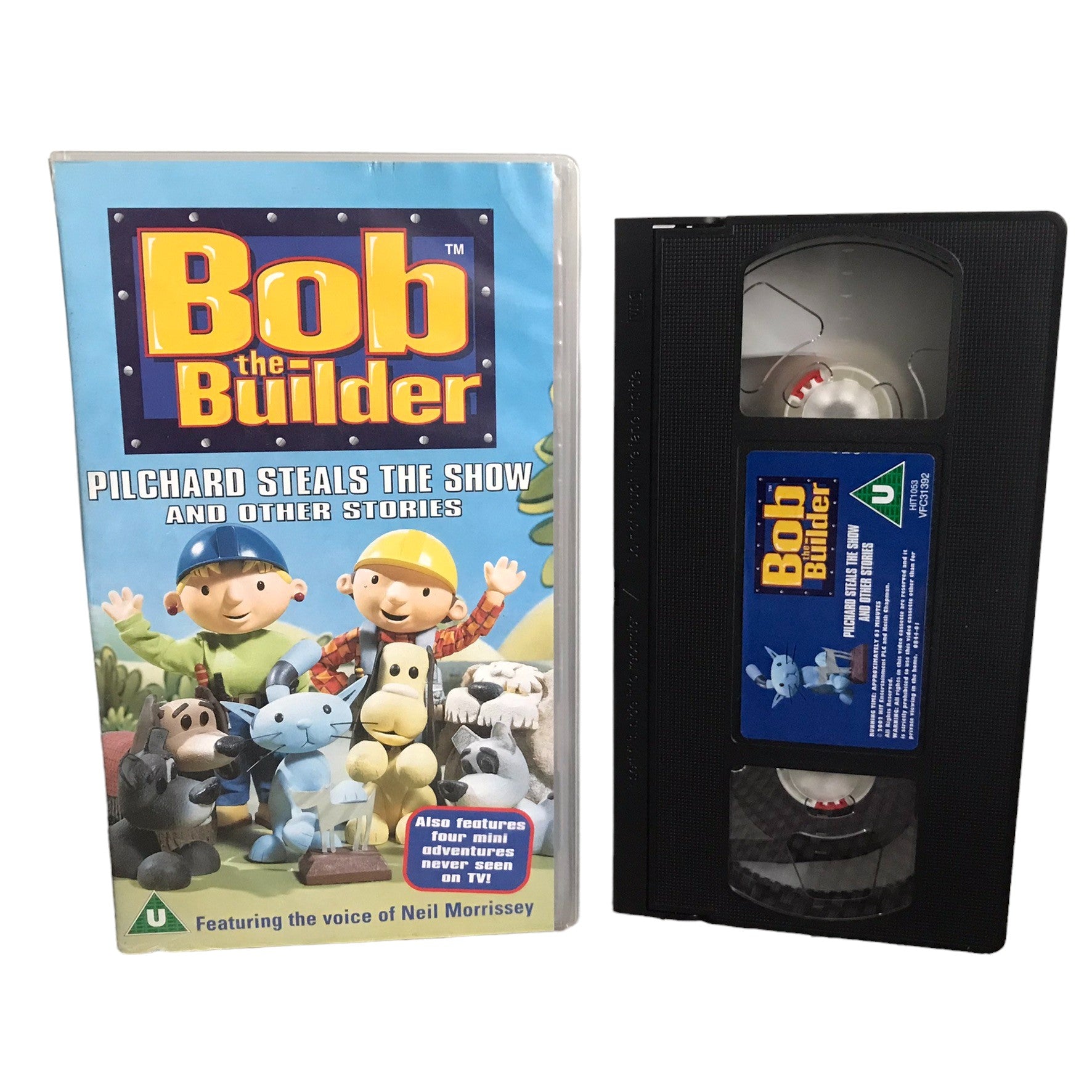 Bob the Builder - Pilchard Steals The Show - Neil Morrissey - Hit Entertainmet - Childrens - Pal - VHS-