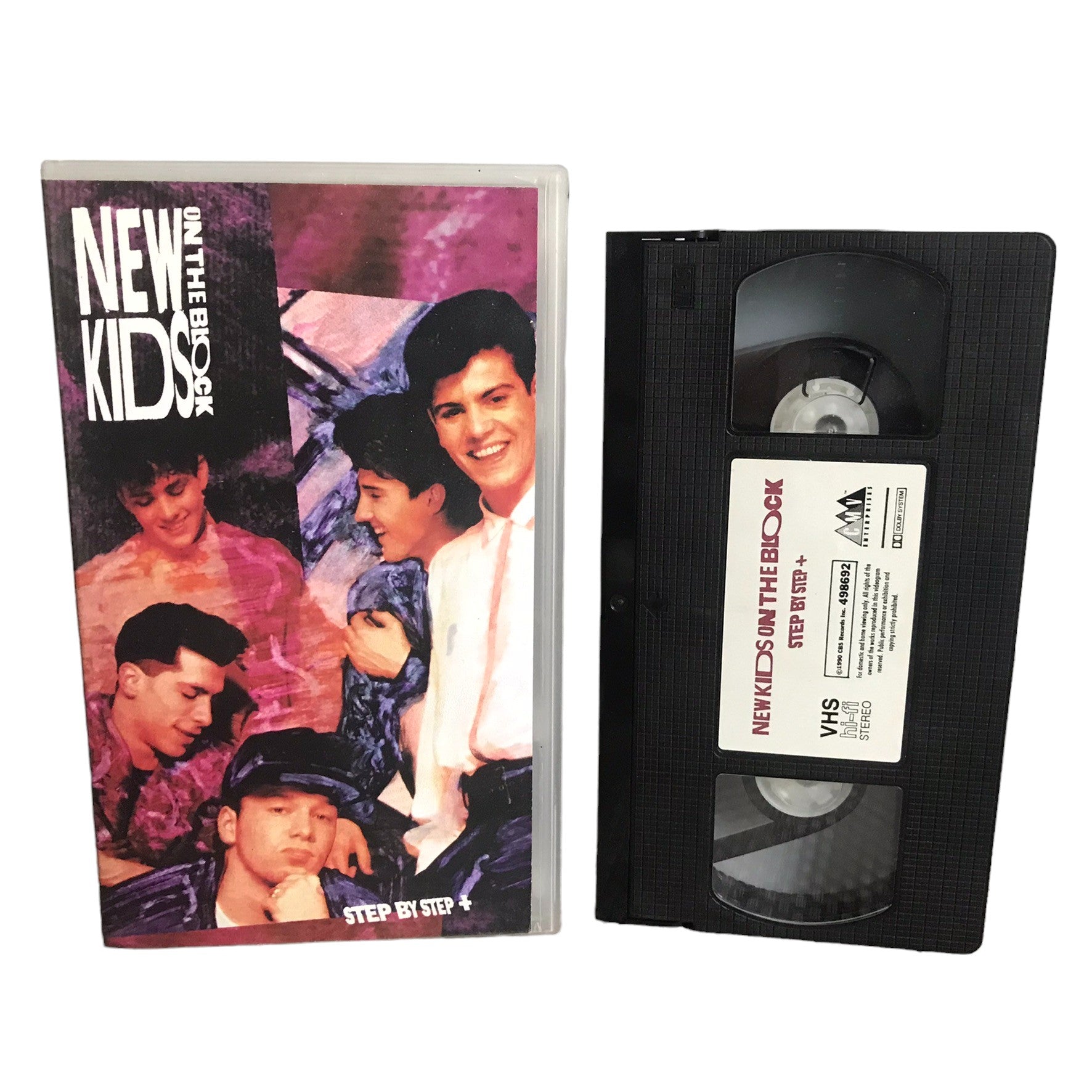 New Kids on the Block: Step By Step - Joey McIntyre - CMV Enterprises - Music - Pal - VHS-