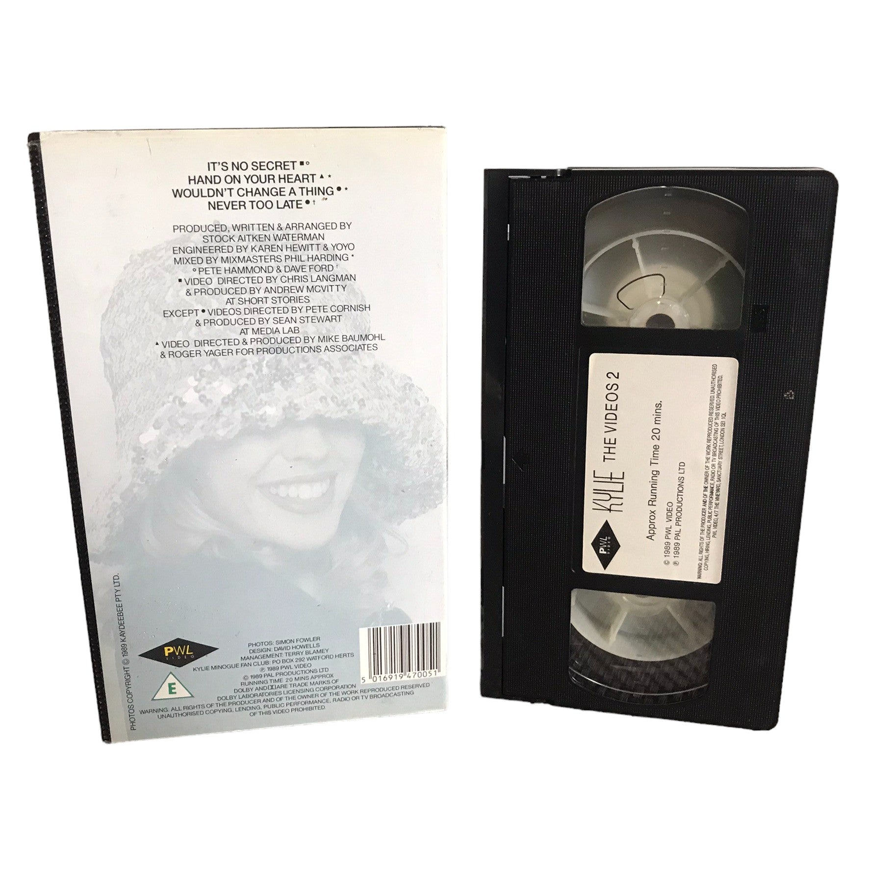 Kylie The Videos 2 - Kylie Minogue - PWL Video - Music - Pal - VHS-