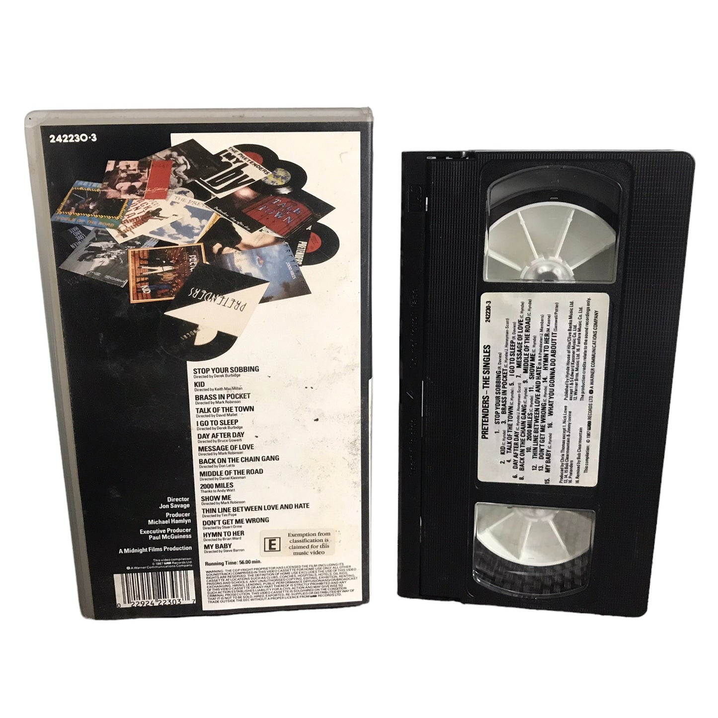 Pretenders The Singles - Patrick Macnee - WEA Music Video - Music - Pal - VHS-