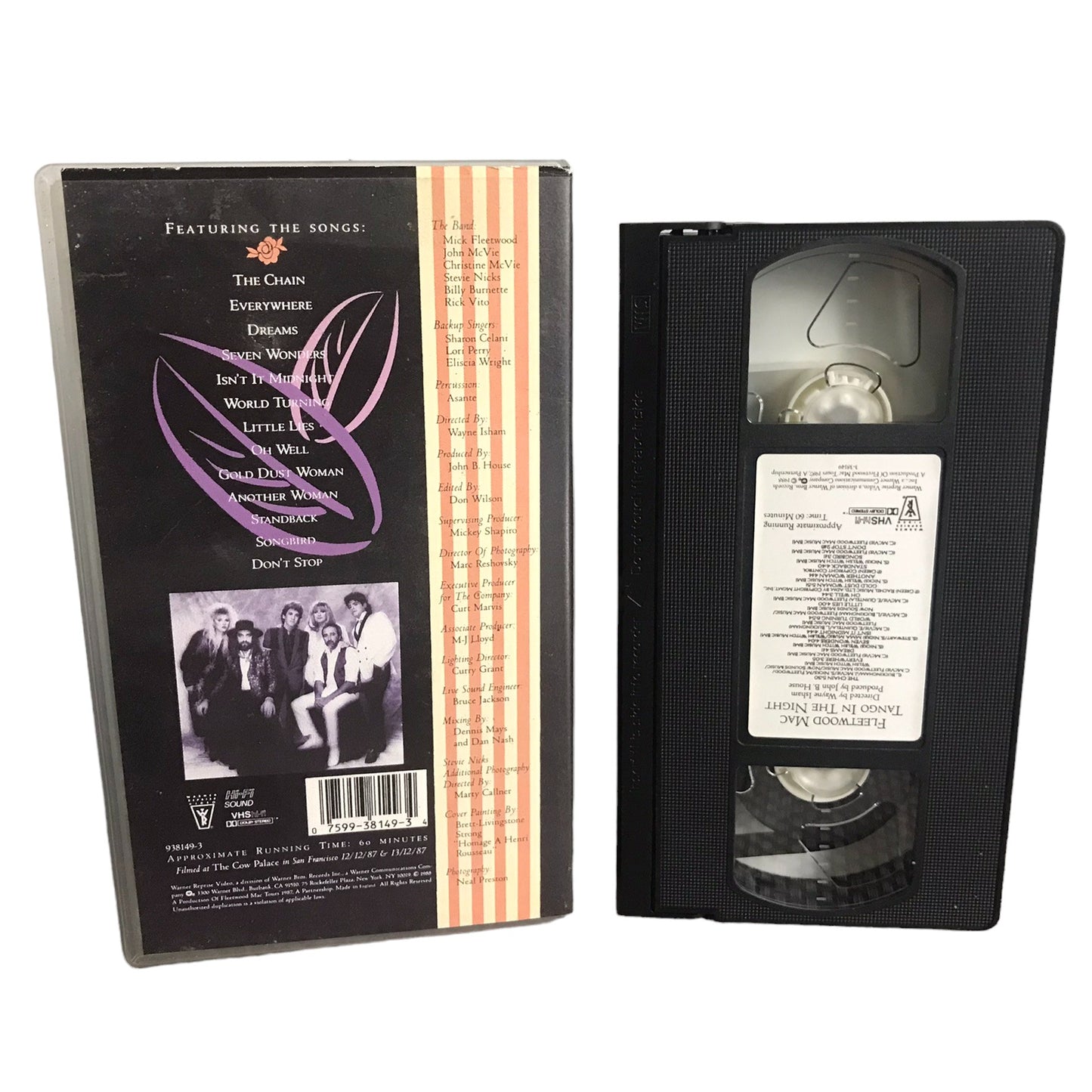 Fleetwood Mac Tango in the Night - Christine McVie - VHS Hi-Fi Sound - Music - Pal - VHS-