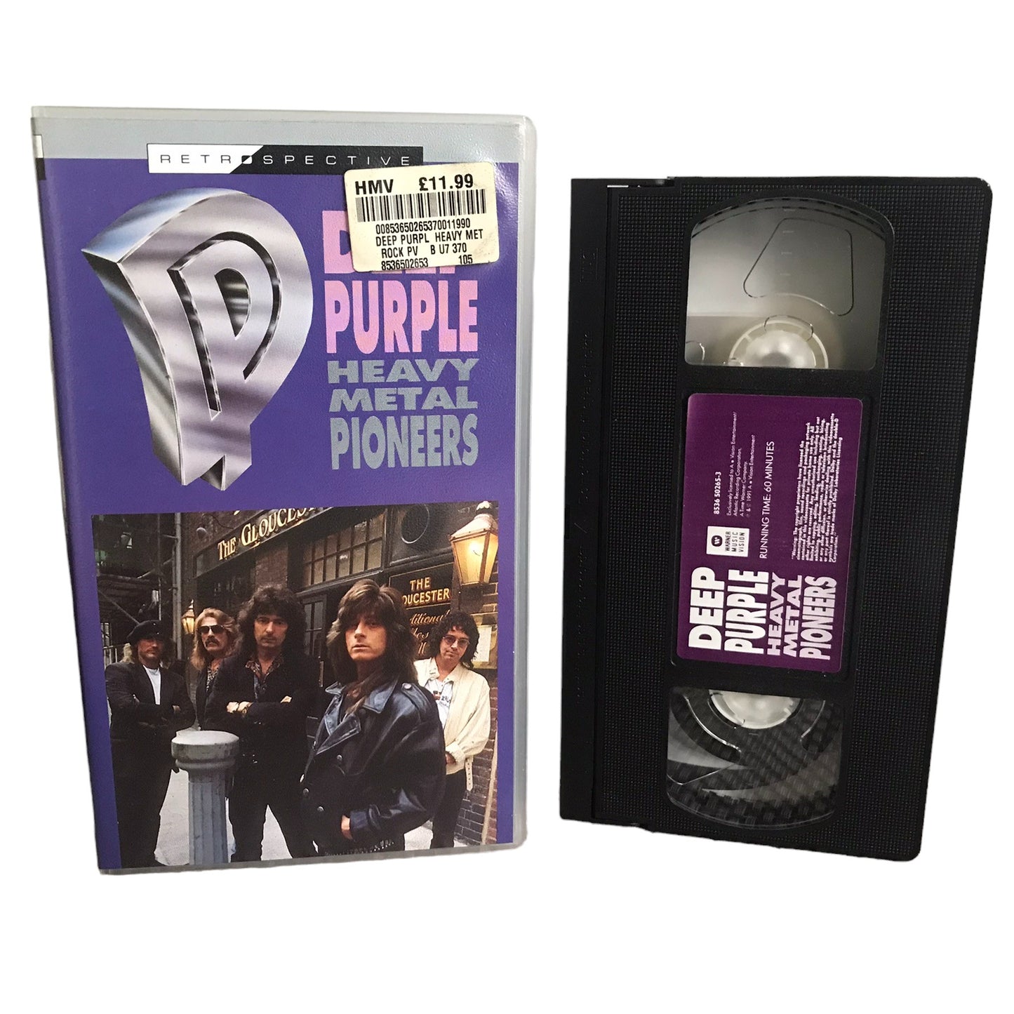 Deep Purple Heavy Metal Pioneers - David Coverdale - Warner Music Vision - Music - Pal - VHS-