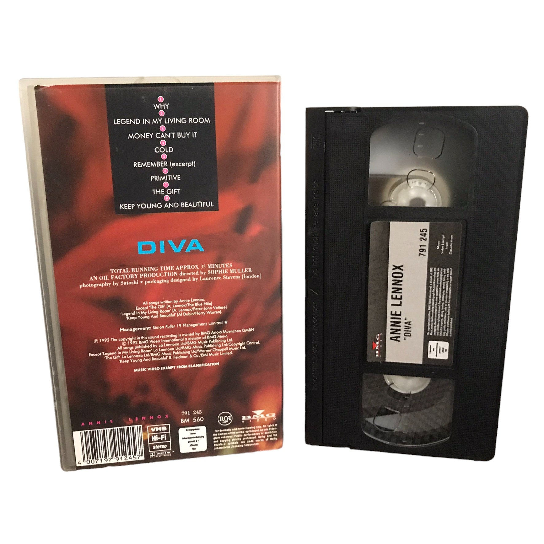 Annie Lennox Diva - Annie Lennox - BMG Video - Music - Pal - VHS-