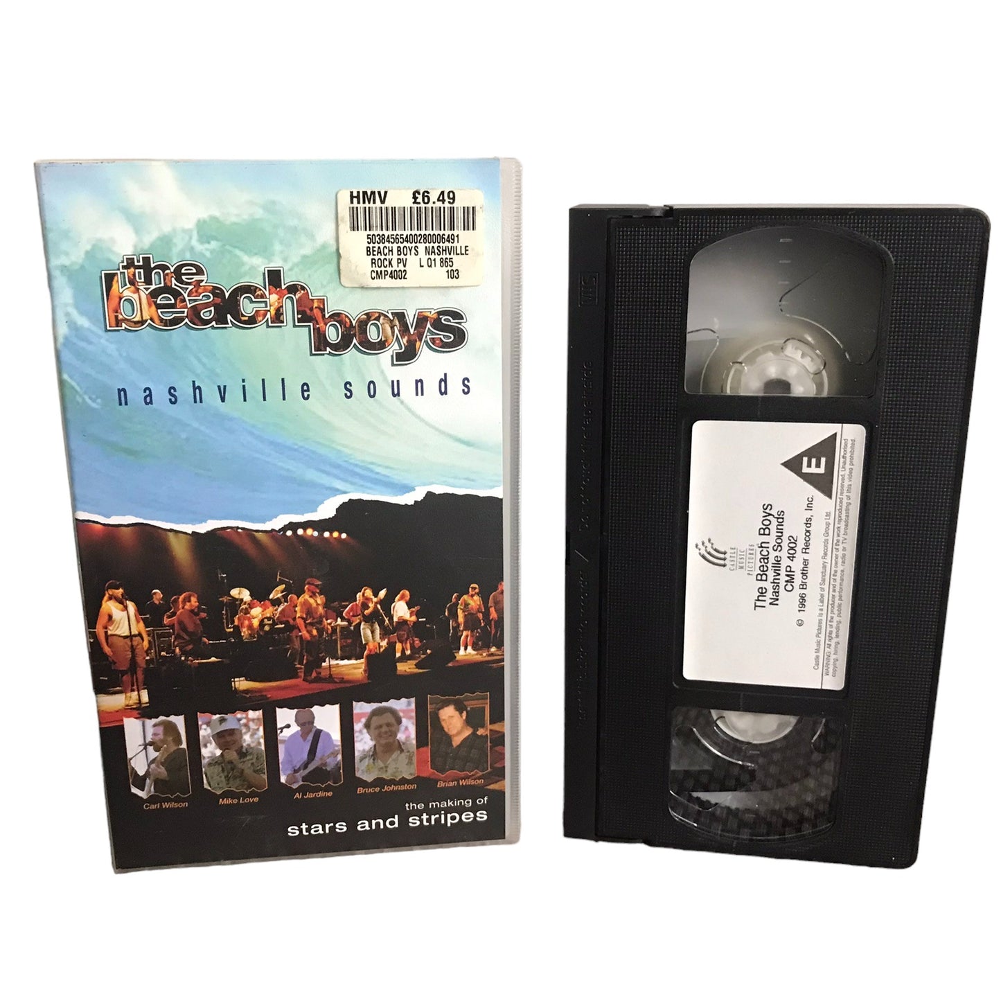 The Beach Boys Nashville Sounds - James House - Castle Music Pictures - Music - Pal - VHS-