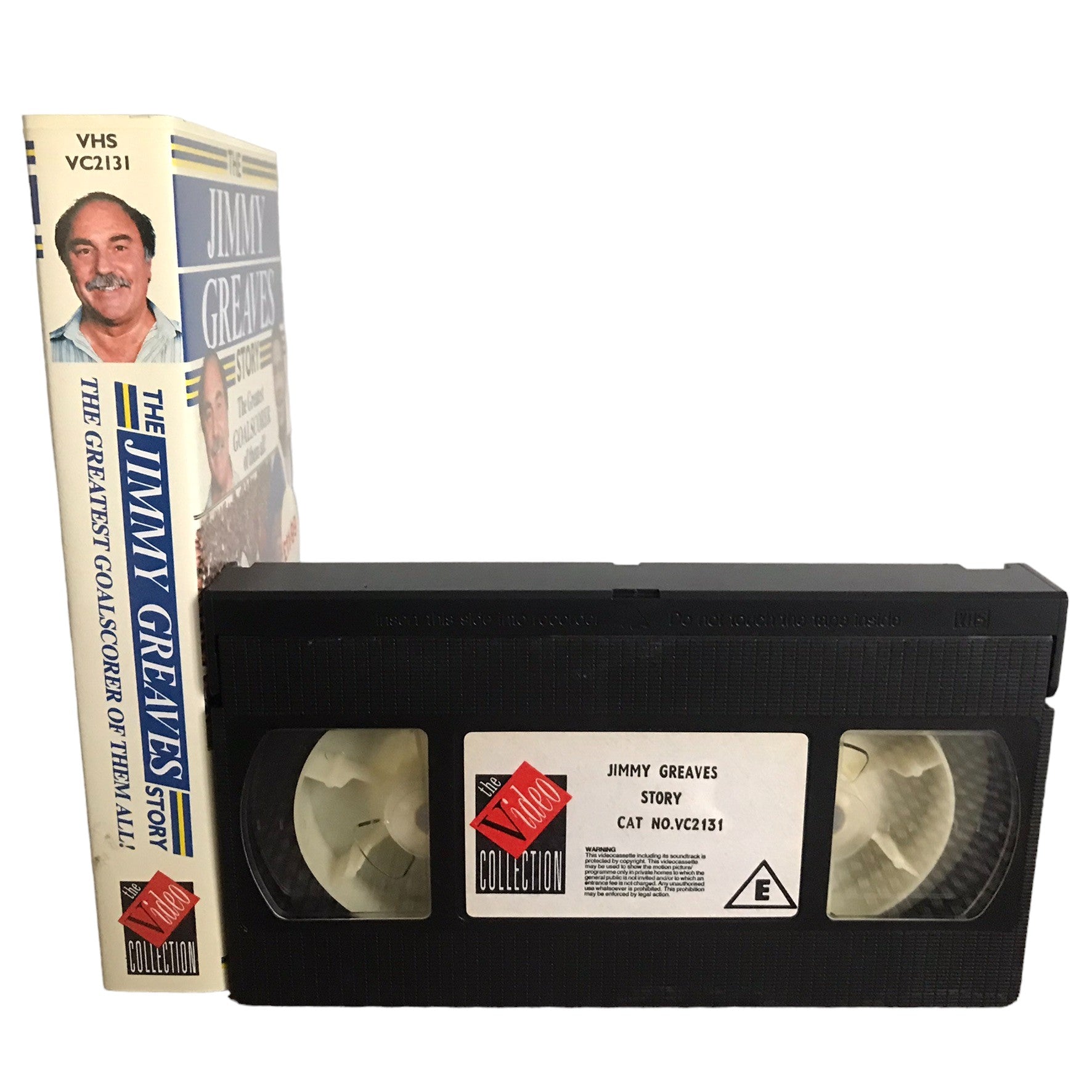 The Jimmy Greaves - The Greatest Goalscorer of Them All! - Jimmy Greaves - The Video Collection - Sports - Pal - VHS-