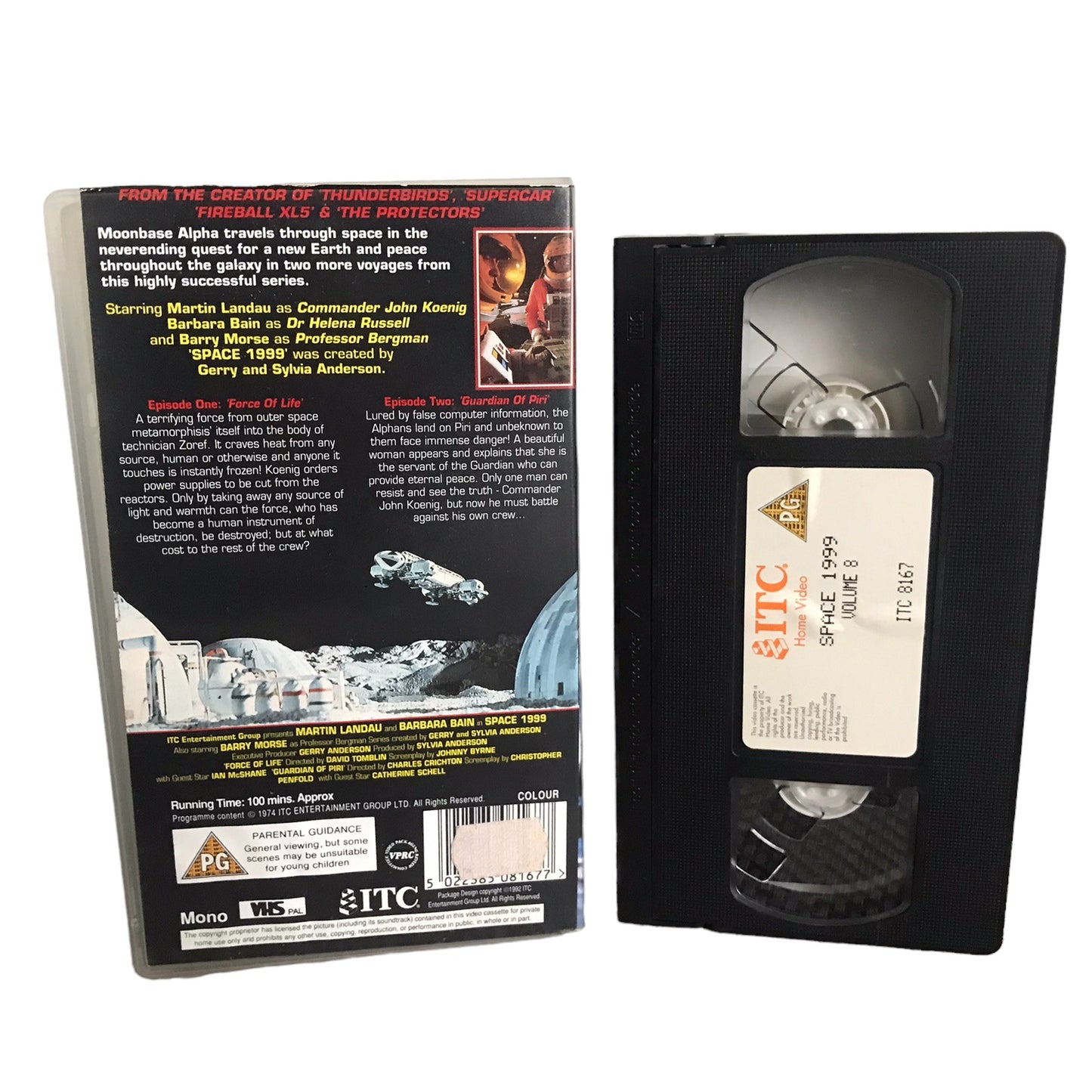 Space: 1999 - Volume 8 - Martin Landau - ITC - Sci-Fi - Pal - VHS-