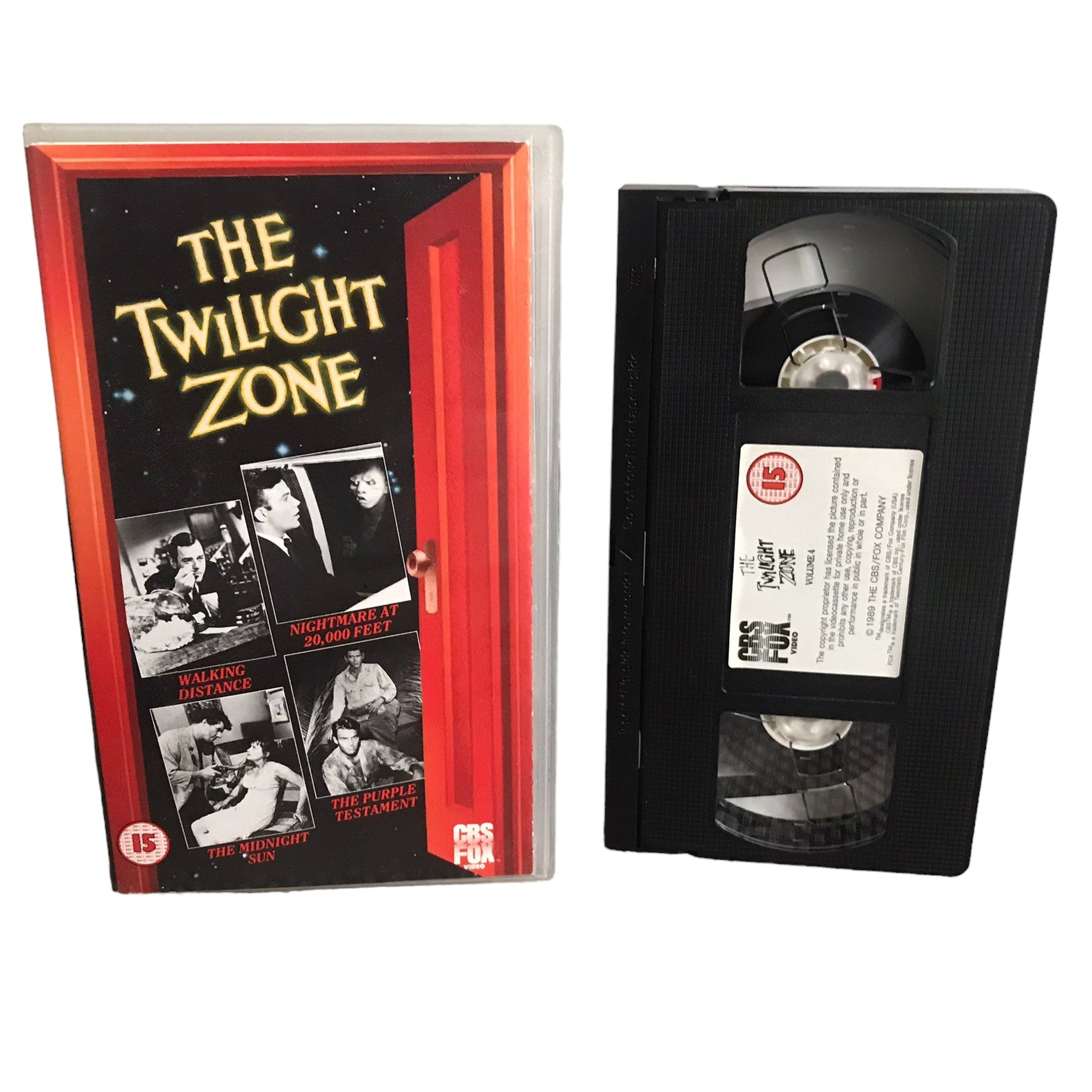The Twilight Zone - Volume 4 - Rod Serling - CBS FOX - Horror - Pal - VHS-