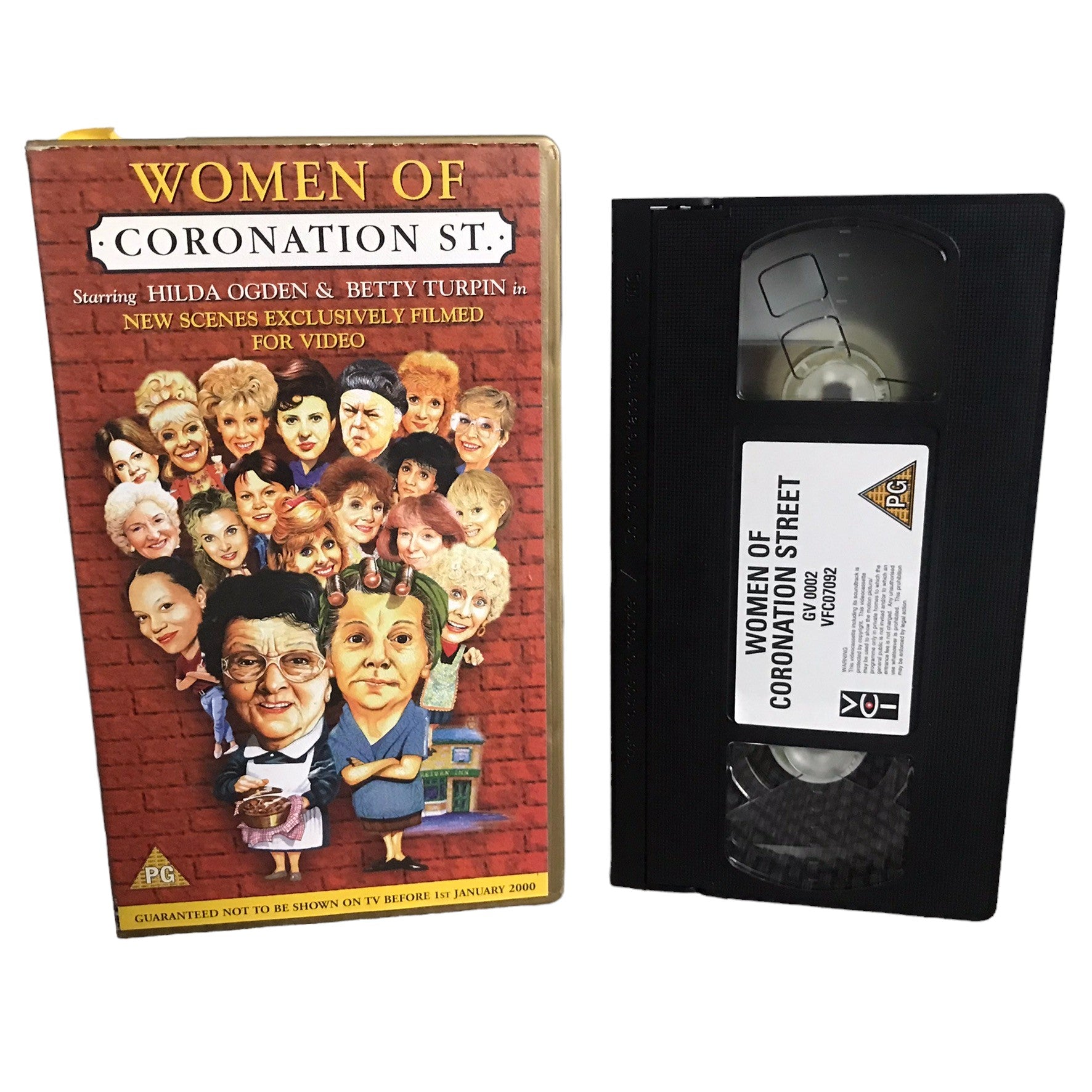 Women Of Coronation St. - Hilda Ogden - VCI - Comedy - Pal - VHS-