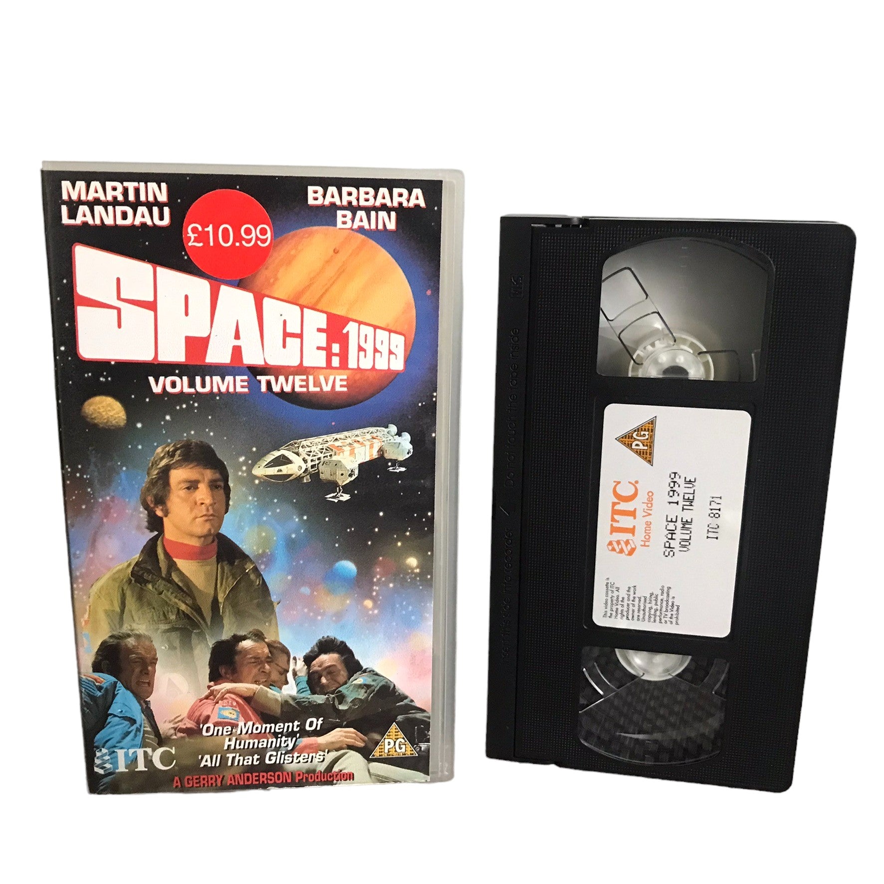 Space : 1999 - Volume 12 - Martin Landau, Barbara Bain - ITC - Sci-Fi - Pal - VHS-