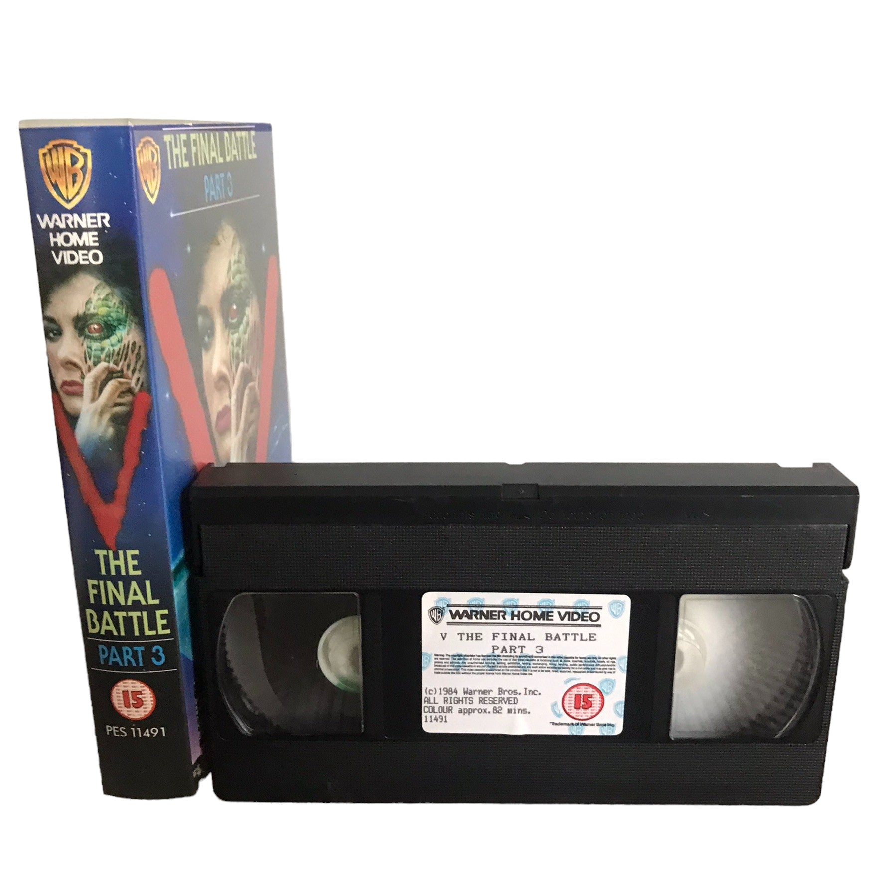 V The Final Battle - Part 3 - Jane Badler - Warner Home Video - Sci-Fi - Pal - VHS-