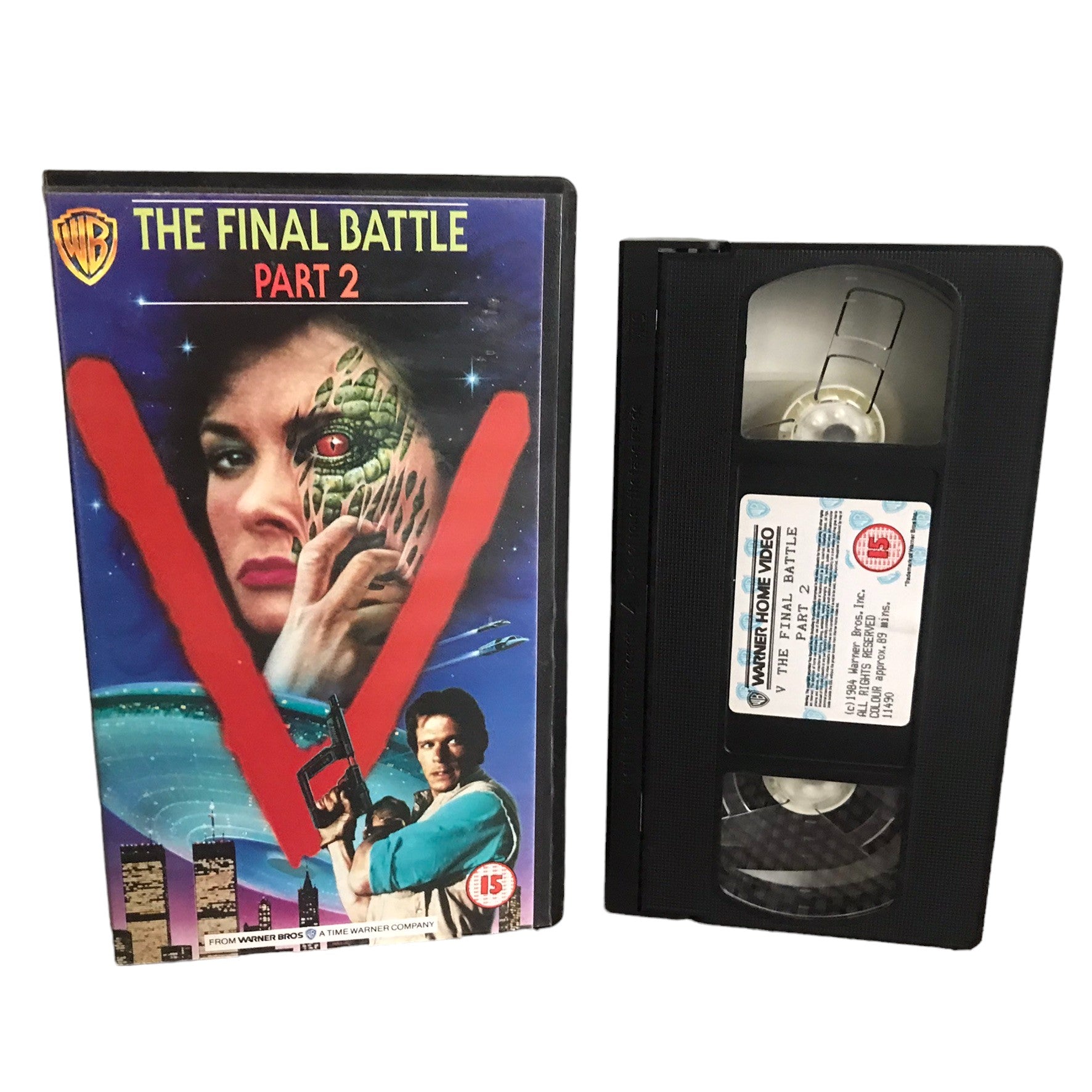 V The Final Battle - Part 2 - Jane Badler - Warner Home Video - Sci-Fi - Pal - VHS-