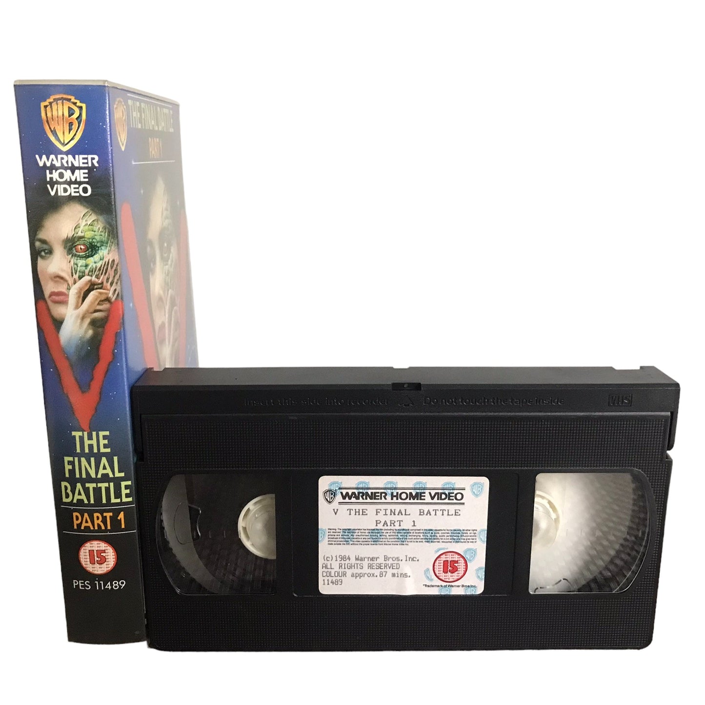 V The Final Battle - Part 1 - Jane Badler - Warner Home Video - Sci-Fi - Pal - VHS-