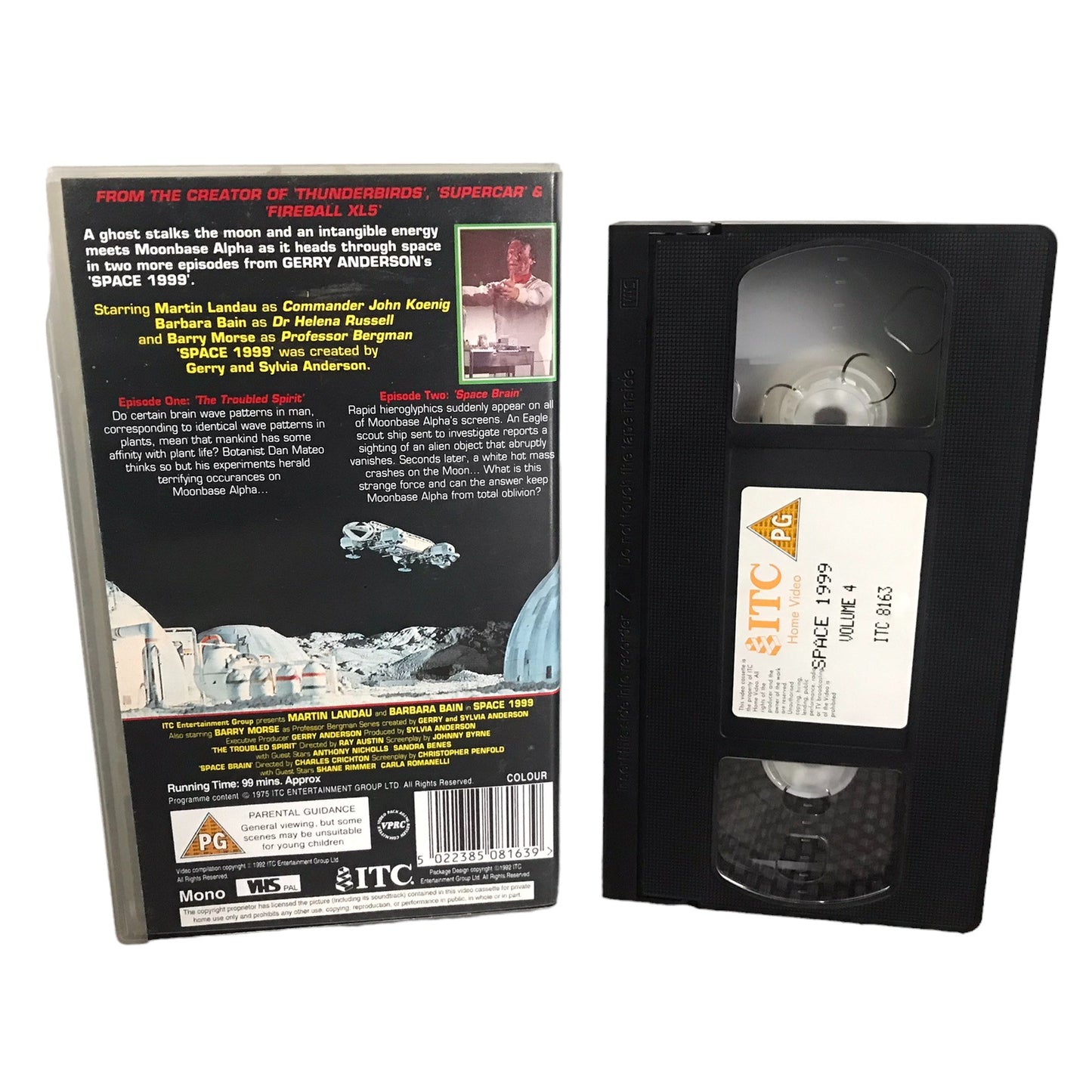 Space: 1999 - Volume 4 - Martin Landau - ITC - Sci-Fi - Pal - VHS-