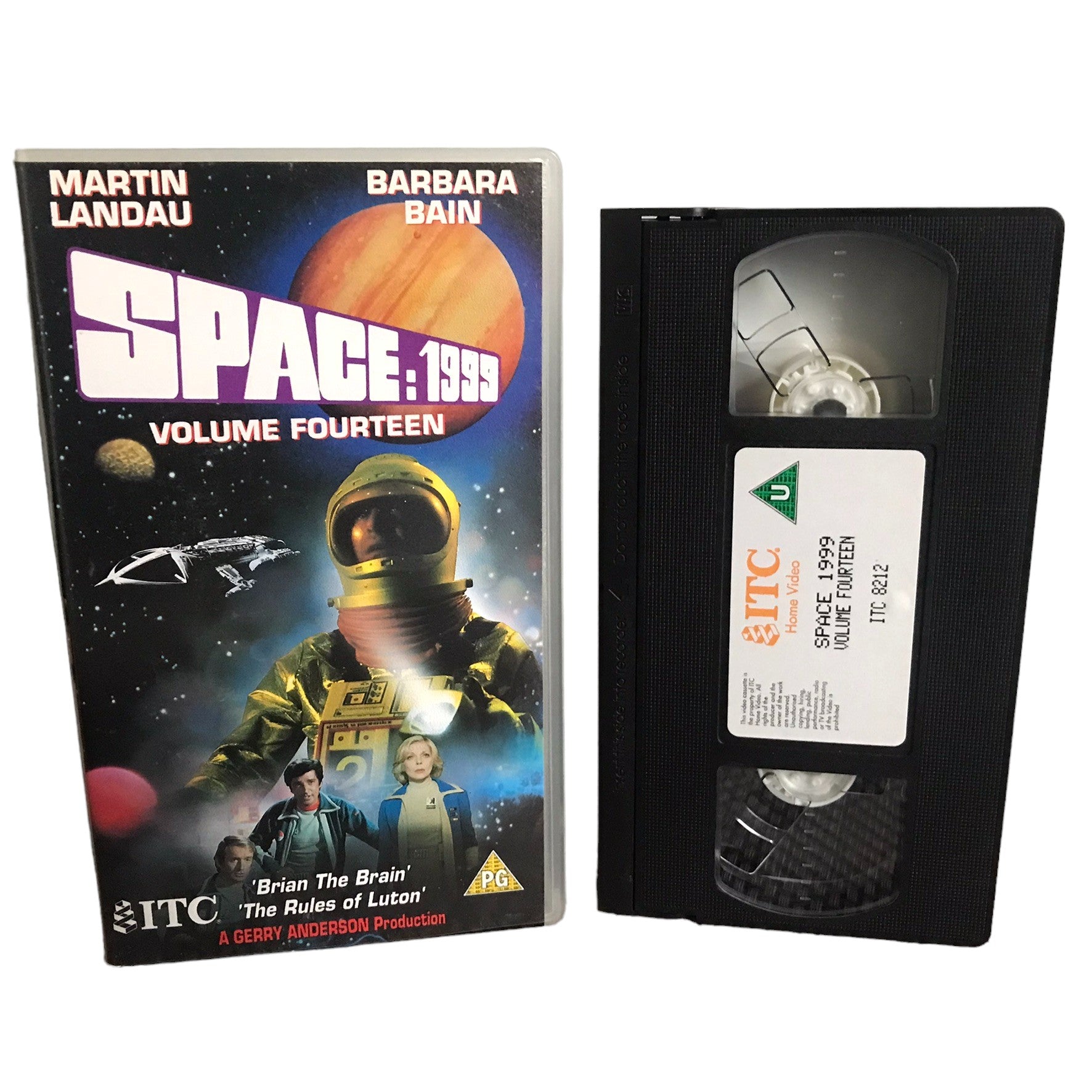 Space: 1999 - Volume 14 - Martin Landau - ITC - Sci-Fi - Pal - VHS-