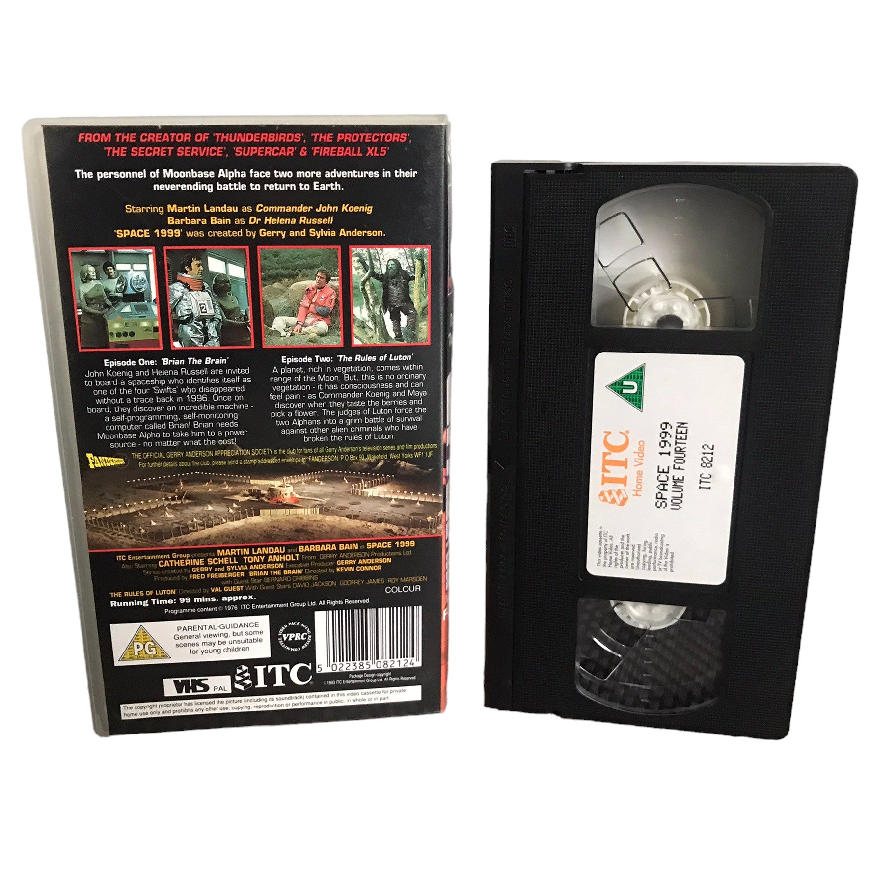 Space: 1999 - Volume 14 - Martin Landau - ITC - Sci-Fi - Pal - VHS-