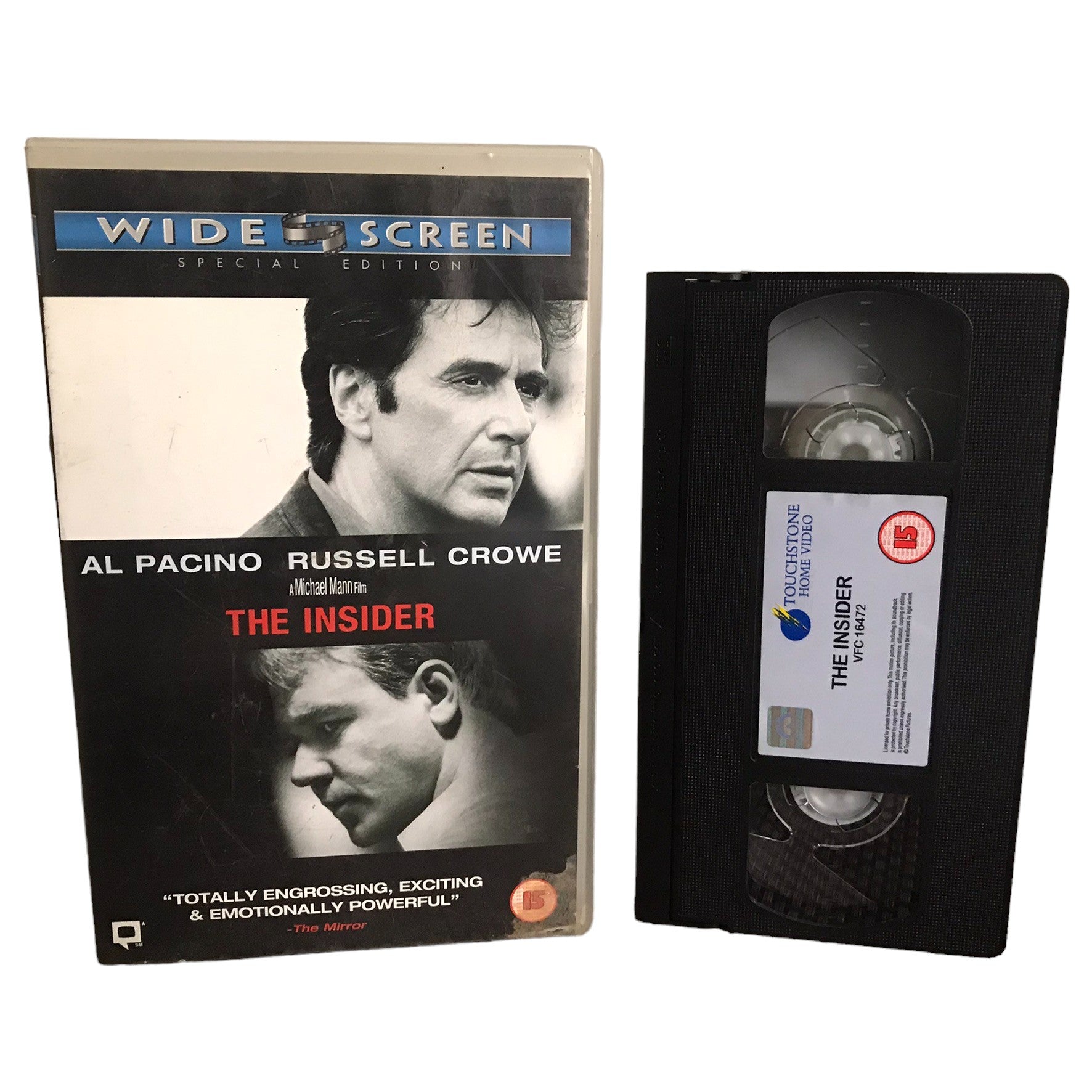 The Insider - Al Pacino - TouchStone Home Video - Large Box - Pal - VHS-