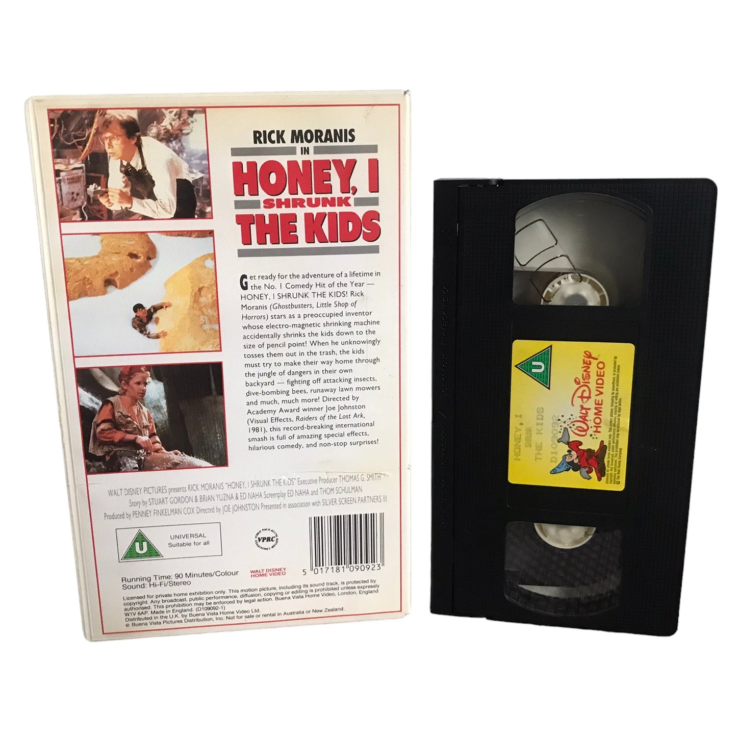 Honey I Shrunk The Kids - Rick Moranis - Walt Disney - Large Box - Pal - VHS-
