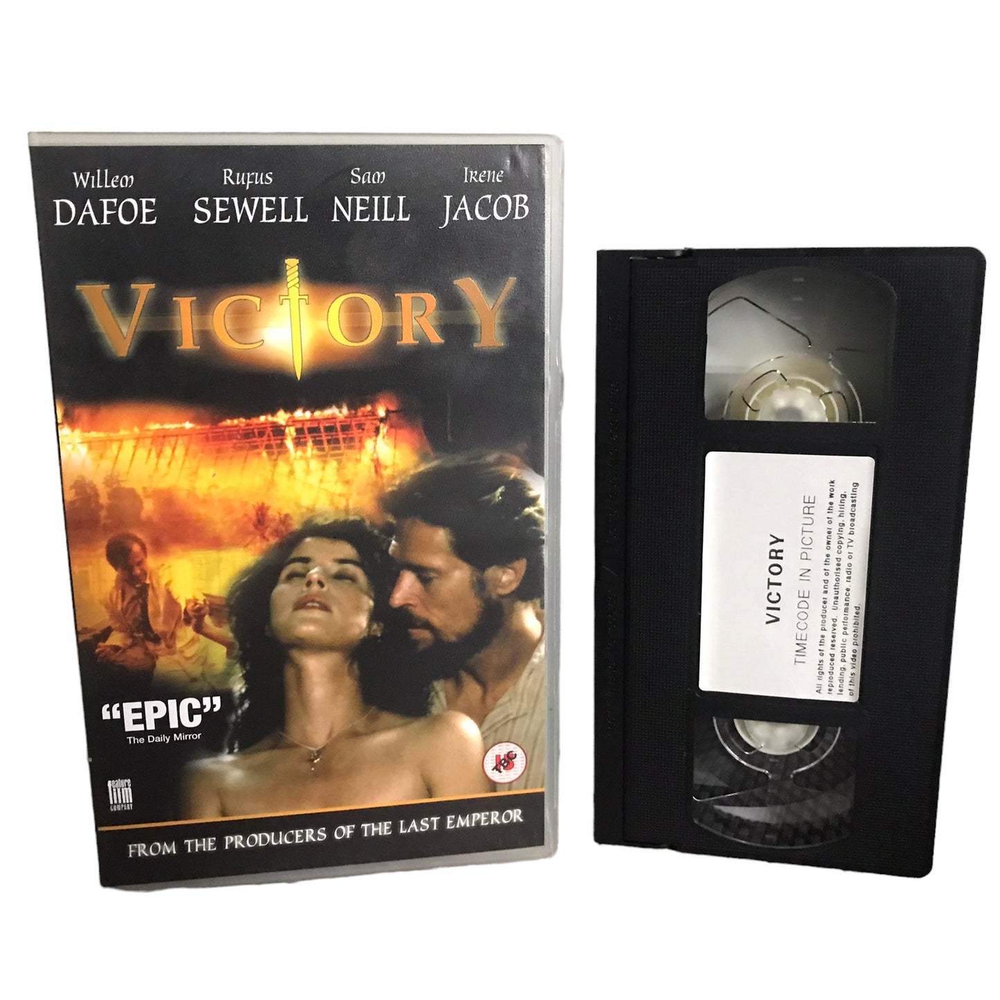Victory - William Dafoe - Feature Film Company - Large Box - Pal - VHS-