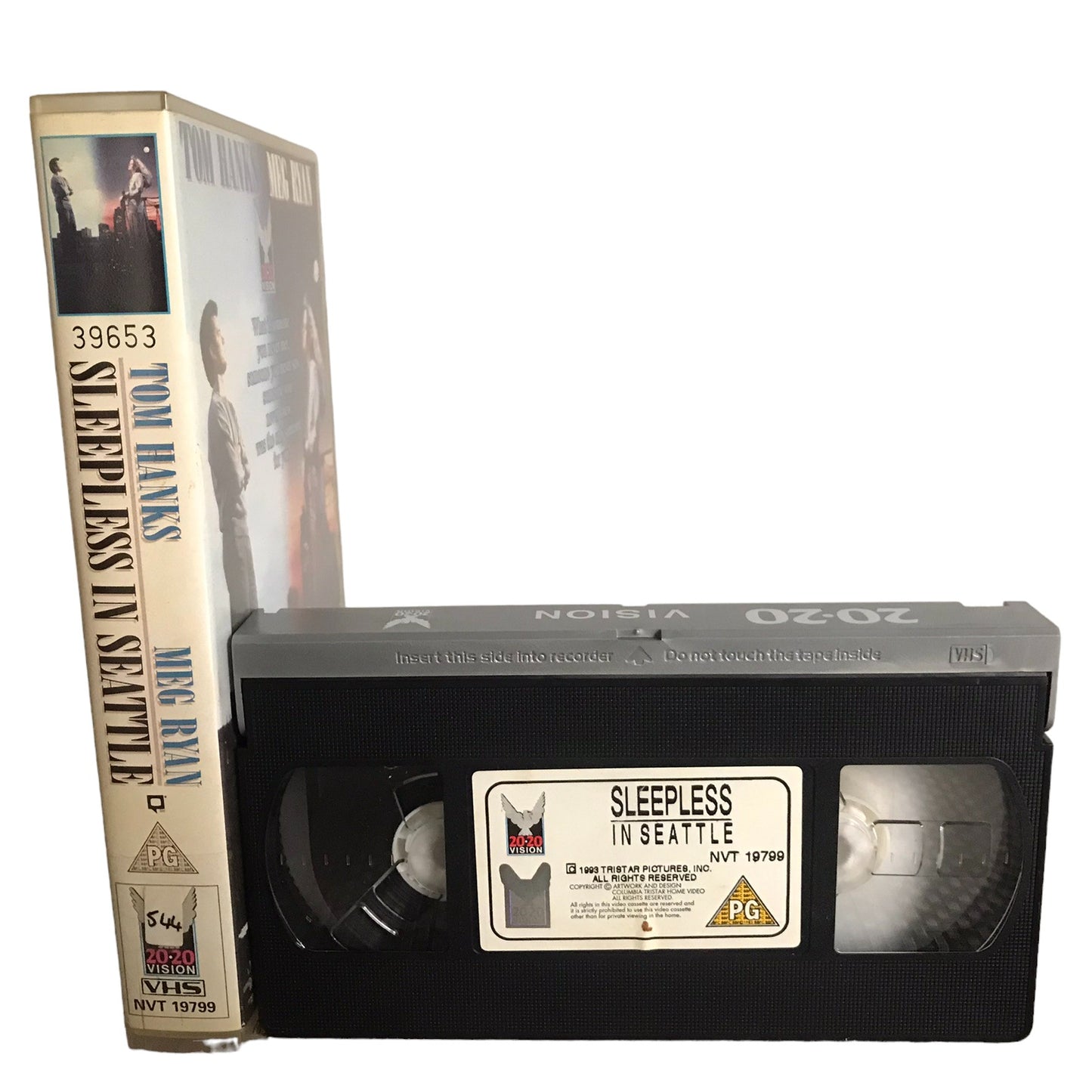 Sleepless In Seattle - Tom Hanks - 20-20 Vision - Large Box - Pal - VHS-