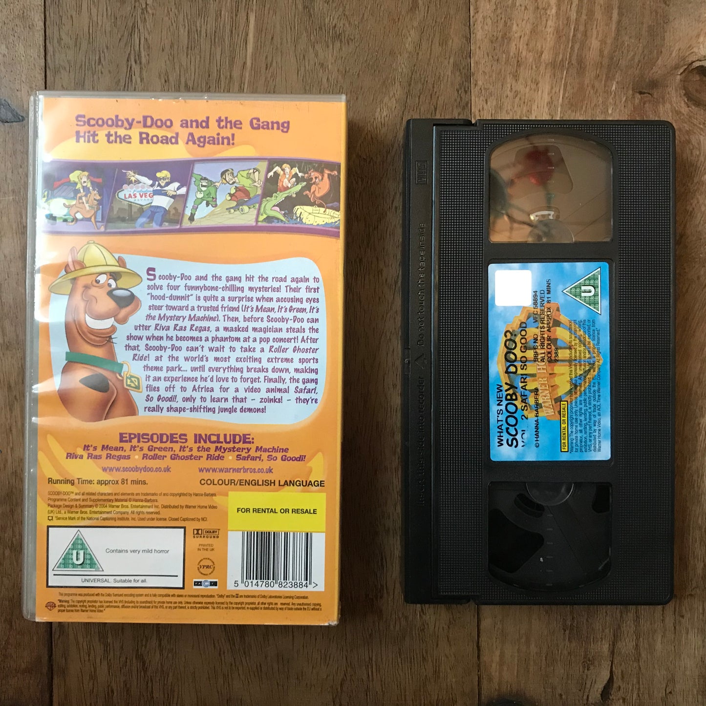 Scooby Doo - Safari So Good - Volume 2 - Children Animation - VHS-