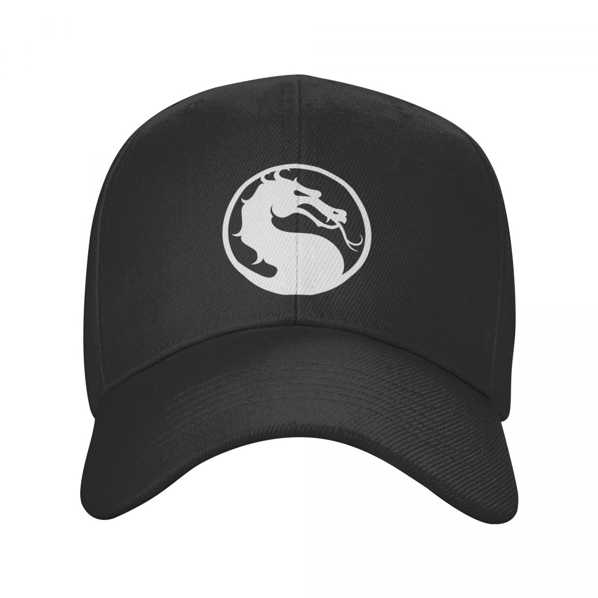 Mortal Kombat - Snapback Baseball Cap - Summer Hat For Men and Women-Dark Grey-Adjustable Cap-