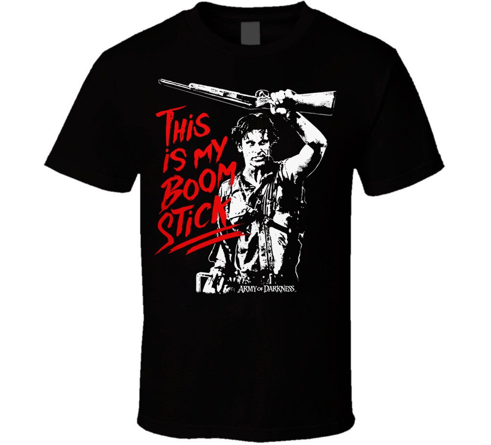 Army Of Darkness - This Is My Boomstick T-Shirt - Horror Evil Dead - Moviewear-