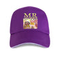 Mr Blobby - 90s TV Noel Edmonds - Adult - Baseball Cap - Adjustable Strap - Summer Wear - Sun Protection - Unisex-P-Purple-